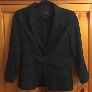 The Limited Navy and dark green blazer jacket